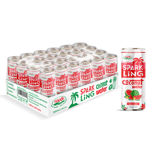 Bebida de Agua de Coco Fresca y Espumosa Nawon de 11 Onzas Líquidas con Jugo de Piña, Sin Azúcar Añadida, 320 ml, Enlatada, de Vietnam - Product Image 3