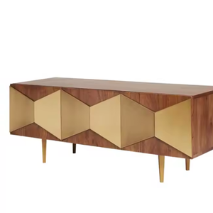 Mueble para TV para sala de estar y dormitorio, hecho de madera de teca, diseño moderno, la mejor calidad al mejor precio de Indonesia. - Product Image 4