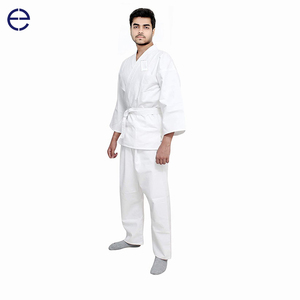 Ensembles d'uniformes de BJJ en gros – Kimono Gi en polyester/coton non blanchi, couleur et logo personnalisés, vêtements d'arts martiaux unisexes pour adultes - Product Image 3