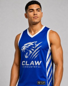 Maillot de basketball personnalisé avec panneau arrière, sublimation originale, pas cher, tenue de basketball tendance, ensembles personnalisés avec nom d'équipe - Product Image 4