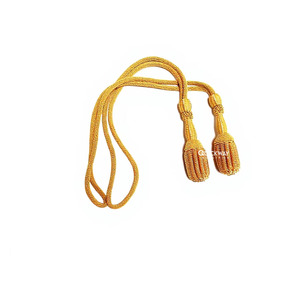 QUICK WAY INDUSTRIES Uniforme Cérémoniel Doré Personnalisé avec Nœud Sabre en Fil Métallique Tricoté en Matériau PC, Sans Sangle, Vente en Gros - Product Image 6