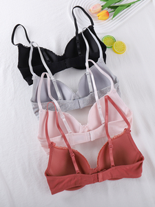 Áo ngực nữ ren nâng đỡ hoàn toàn kiểu cổ điển có gọng áo ngực nữ bằng cotton - Product Image 3