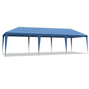 Tenda Pop-up Portatile Istantanea 10x30ft per Esterni con 8 Pareti Laterali per Feste, Matrimoni, Compleanni e Lauree - Product Image 5