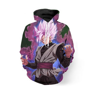 Sweat-shirt à capuche unisexe personnalisé pour homme, impression 3D par sublimation, poche kangourou, cosplay, grande taille, anti-rétrécissement, OEM - Product Image 3
