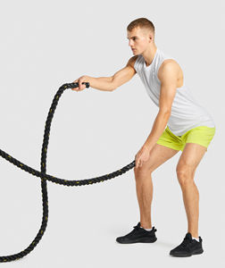 Débardeur de sport pour homme de qualité supérieure, style hip-hop, personnalisé, séchage rapide, 100 % coton, décontracté, respirant, col uni, tricoté - Product Image 5