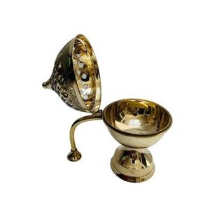 Quemador de Incienso Metálico de Aromaterapia Ecológico y de Lujo para Decoración Interior Religiosa, Espacio de Meditación, Uso en Todas las Estaciones - Product Image 6