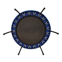 Trampoline rond pour fitness intérieur extérieur personnalisation 50 "Trampoline de fitness pliable rond pour adulte