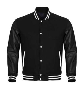 Nueva última moda hombres College Crop Sport Varsity chaqueta personalizada bordada Varsity Bike Racing chaquetas para hombres - Product Image 2