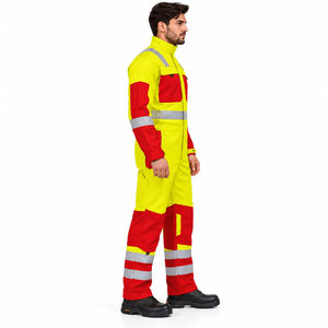 Overol de Seguridad Reflectante, Antiestático y Antiflama para Trabajadores de la Industria de la Construcción - Product Image 5