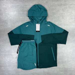 Conjunto Deportivo con Capucha de Verano, Chaqueta Cortavientos Ligera de Poliéster, Impresión Personalizada, Conjunto Deportivo con Capucha de Poliéster con Impresión Personalizada - Product Image 2