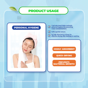 Suministros de Limpieza al por Mayor de Vietnam, Toallitas Desechables Certificadas ISO 9001, Krclean XK6 Blancas, No Tejidas, 50/80 Toallitas Secas para Pacientes - Product Image 5