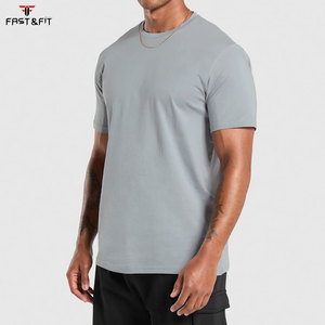 Camiseta de Moda Masculina, Informal, Lisa, con Estampado Digital, 180g, de Algodón Tejido, Diseño en Blanco - Product Image 3