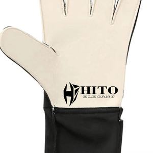 New Customized Design Front Palm Wet And Dry Latex Backhand Silicon Inject Negative Roll Customized Design Attached <b>Strap</b> - Product Image 5