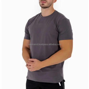 T-shirts pour hommes en polyester/coton, impression numérique de haute qualité, logo personnalisé, manches courtes, respirants, coupe ajustée, 2026 - Product Image 2