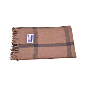 Couvertures en laine durables nouvellement conçues pour la saison hivernale Motifs de caractères solides et joyeux pour les pique-niques et les œuvres caritatives - Product Image 4