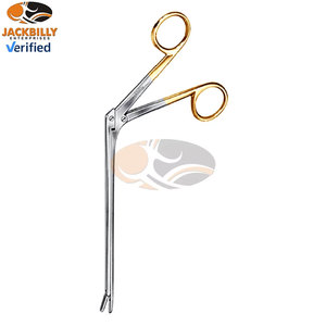 JACKBILLY Rongeur Manual para Discos Intervertebrales de Alta Calidad, Ángulo de 45 Grados, Eje de 2 x 10 mm, 6 Pulgadas, Acero Inoxidable - Product Image 2