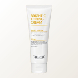 <b>skin</b> care coreano Korean K-Beauty Selbaisel Bright C Toning <b>Cream</b> 250ml Made in Korea Vitamin bleaching lotion whitening - Product Image 1