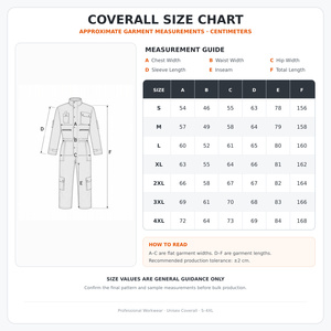 Combinaison de Travail Personnalisée pour Ouvriers d'Usine – Tissu Sergé Durable, Fermeture à Boutons Pression Sécurisée – Fournisseur de Vêtements de Travail pour l'Entretien et l'Ingénierie - Product Image 6