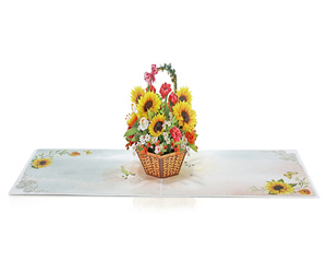 3D ตัดดอกไม้ด้วยเลเซอร์ปรากฏขึ้นเพื่อขอบคุณหรือสุขสันต์วันเกิดจากผู้ผลิต HMG ในเวียดนาม - Product Image 4