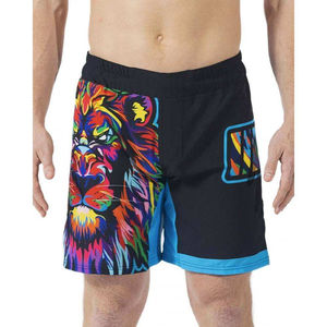 Shorts MMA sur mesure de qualité supérieure, unisexes pour adultes, imprimés par sublimation, respirants, séchage rapide, vêtements d'arts martiaux - Product Image 4