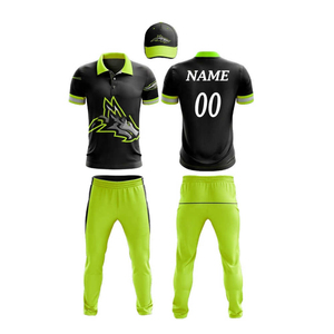 Uniformes de cricket personnalisés pour hommes en polyester de haute qualité, nouveaux modèles de maillots, polos, logo personnalisé, couleur personnalisée, meilleur nouveau modèle - Product Image 6