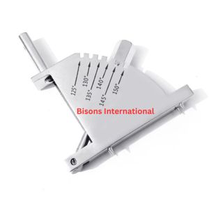 Guide à angle variable BISONS en gros pour instrument orthopédique vétérinaire DHS, outil de positionnement chirurgical en acier inoxydable pour Dyn - Product Image 3