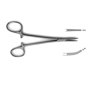 คีมคีบกันเลือดแบบแมนนวล ขนาด 5 นิ้ว ยี่ห้อ Halsted Mosquito Forceps ผลิตจากเหล็กกล้าไร้สนิมสำหรับผ่าตัด ยี่ห้อ Kocher ใช้สำหรับจับเนื้อเยื่อและควบคุมการห้ามเลือด ได้รับมาตรฐาน CE - Product Image 2