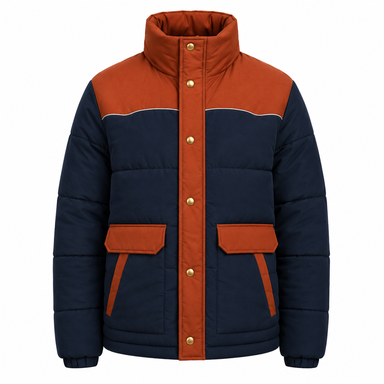 Burnt Orange Navy