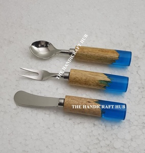 Latest Design <b>Cheese</b> <b>Set</b> Kitchen Utensil Cutlery <b>Set</b> Stainless Steel <b>Cheese</b> <b>Set</b> Wood Resin Handle At very low wholesale Price - Product Image 5