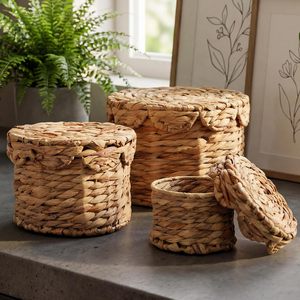 Handmade Storage Basket Natural Fiber Woven Basket Wholesale Custom OEM Manufacturer Vietnam Export Supplier - Product Image 6