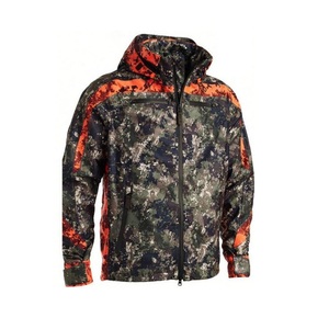 Veste de chasse et de pêche camouflage pour homme, personnalisée OEM, imperméable, doublée polaire, softshell tactique, à capuche, pour activités en extérieur - Product Image 5