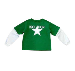 เสื้อยืดแขนยาวสองชั้นขนาดใหญ่พิเศษสำหรับผู้ชาย ผ้าฝ้าย 100% หนานุ่ม พิมพ์ลายดิจิทัล สไตล์สตรีทแวร์ ฮิปฮอป ระบายอากาศได้ดี รับผลิตแบบ OEM - Product Image 4