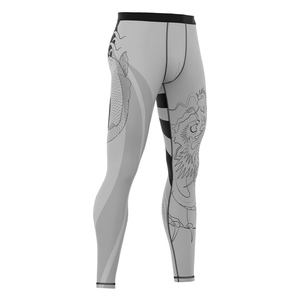 Leggings d'entraînement flexibles pour hommes, leggings athlétiques confortables pour hommes, leggings de course performants pour hommes - Product Image 2