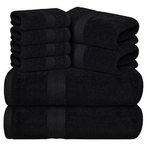 ผ้าขนหนูผ้าฝ้ายขายส่ง 100% ผ้าฝ้ายเนื้อนุ่มพิเศษ ซึมซับน้ำได้ดี สำหรับใช้ในโรงแรม สปา ซาลอน และยิม - Product Image 5