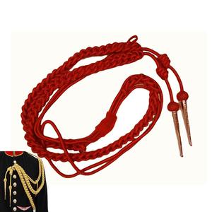 Aiguillette Táctica Roja de Alta Calidad, Cordón de Hombro para Uniforme Táctico, Accesorios para Uniforme - Product Image 1