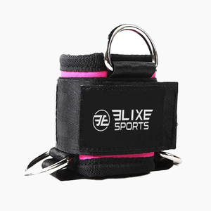 ELIXE SPORTS Protège-chevilles réglables en nylon avec fermeture à boucle, protection de base, emballage personnalisé, unisexe, adulte, jeune, universel - Product Image 3