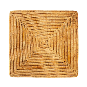 Pure Natural Rattan <b>Table</b> <b>Mat</b> Hand-Made <b>Round</b> Placemat for Clean Living Home Decor Eco-Friendly Underplate - Product Image 1