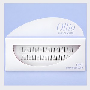 Extensiones de pestañas coreanas Olrio The Classic Cluster Eyelashes, paquete individual - Pestañas postizas con efecto espigado de 10 mm, resistentes a los rayos UV. - Product Image 1