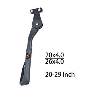 20x4.0 26x4.0 26 27.5 28 29 Inch E-<span class=keywords><strong>bike</strong></span> onderdelen accessoires volledig aluminium elektrische fiets voetsteun standaard kickstand parkeerrek - Product Image 1
