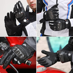 Wholesale High Quality <b>Touch</b> Screen Waterproof Breathable Leather Motorbike Racing <b>Gloves</b> for Cycling Sports Hand Safety - Product Image 5