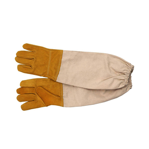 Outil d'apiculture, gants d'apiculteur en peau de mouton à trois couches, respirants, en tissu maillé et en peau de mouton - Product Image 3