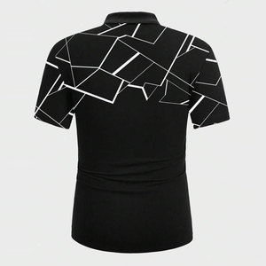 Polo Deportivo Elástico para Hombre Diseñado para Máxima Movilidad Durante Entrenamientos en el Gimnasio, Ejercicios de Correr y Actividades Deportivas - Product Image 2