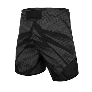 Shorts de combat MMA pour hommes adultes de haute qualité, extensibles, 100% polyester, légers, séchage rapide, respirants, fermeture à boucle et cordon de serrage - Product Image 1