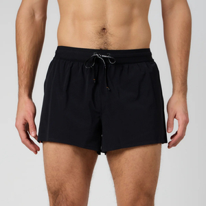 Shorts imprimés vintage pour hommes en satin, taille mi-haute - 100 % polyester, respirant, imperméable et séchage rapide, écologique - Product Image 5