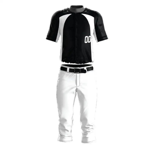 Tenue de baseball personnalisée avec nom d'équipe, ensemble pantalon et maillot de baseball 2026, respirant, léger, anti-humidité, séchage rapide - Product Image 1