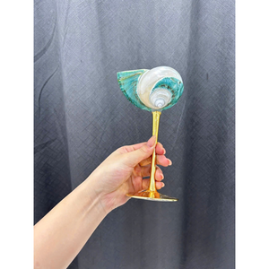 Décoration côtière en verre de coquillage naturel, thème océan, pour la décoration intérieure, centre de table de mariage, présentation artisanale et cadeau - Product Image 3