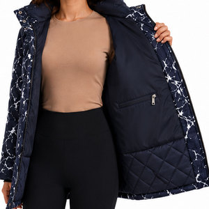 <b>Women's</b> Premium <b>Winter</b> <b>Parka</b> Jacket with Water Resistant Fabric Heavy Quilted Padding and Elegant Design <b>for</b> Outdoor Fashion - Product Image 6