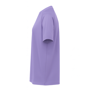 Rashguard unisexe violet à manches courtes en polyester à séchage rapide pour adultes - Product Image 3