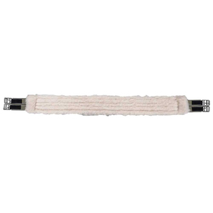 Oferta Especial: Cincha de Doma REEDS con Forma Cóncava, Malla y Cubierta de Piel de Cordero, Correa Corta Antideslizante - Product Image 1