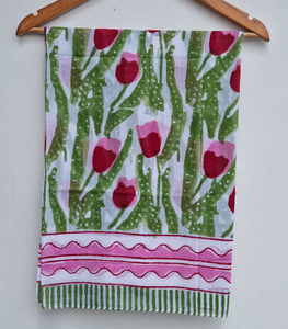Wholesale Hand Block Print Cotton <b>Sarong</b> Beach <b>Wrap</b> for Women Lightweight Boho Pareo Scarf Shawl Handmade Indian Summer Cover - Product Image 3